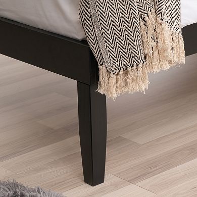 Linon Polly Queen Platform Bed Frame