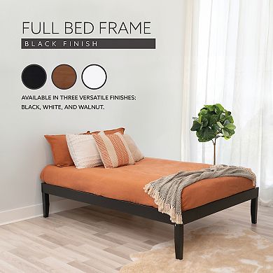 Linon Polly Queen Platform Bed Frame