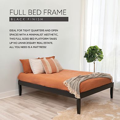 Linon Polly Queen Platform Bed Frame