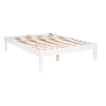 Linon Polly Queen Platform Bed Frame