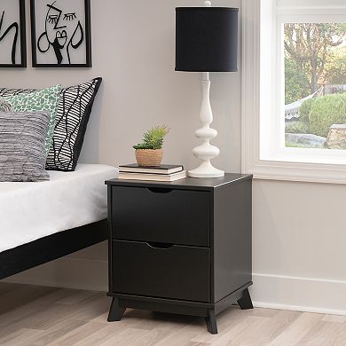 Linon Polly 2-Drawer Nightstand