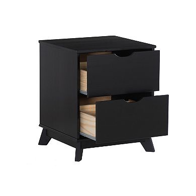 Linon Polly 2-Drawer Nightstand