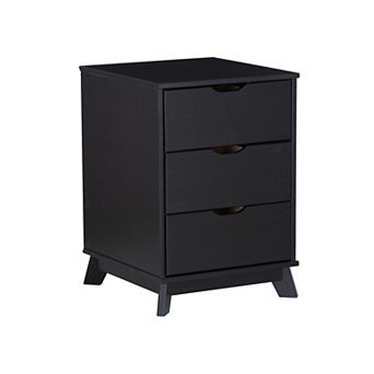 Linon Polly 3-Drawer Nightstand