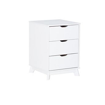Linon Polly 3-Drawer Nightstand