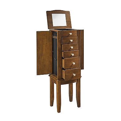 Linon Zinnia Jewelry Armoire
