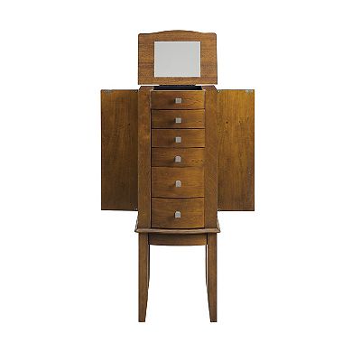 Linon Zinnia Jewelry Armoire