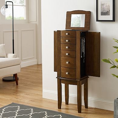 Linon Zinnia Jewelry Armoire