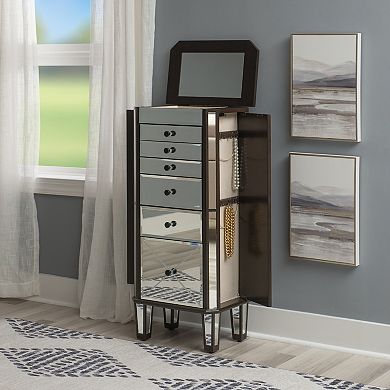 Linon Jovi Jewelry Armoire