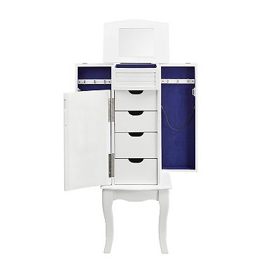 Linon Elna Jewelry Armoire