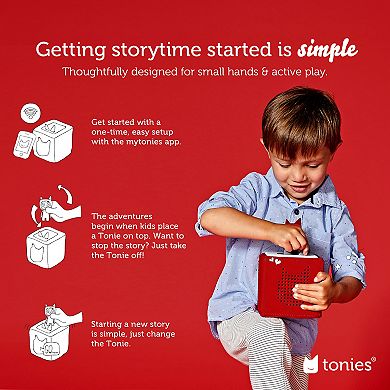 tonies Toniebox Playtime Puppy Starter Set Red