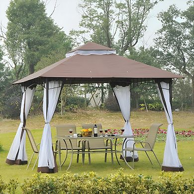 10ft X 10ft Outdoor Patio Gazebo Canopy Tent
