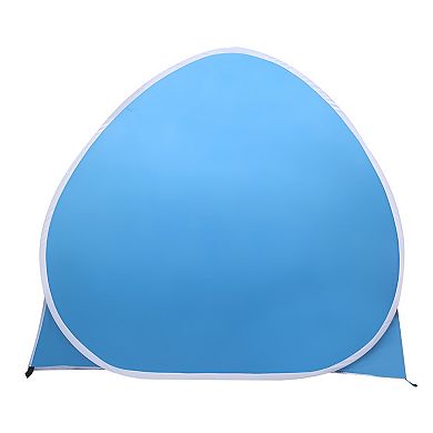 2-3 Person Beach Tent Pop Up Sun Shelter Tent Big Automatic Sun Umbrella