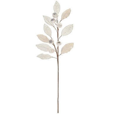 Set of 2 Leaf Sprays - 29.5 Inches High, Polyester Greenery for Home Decor