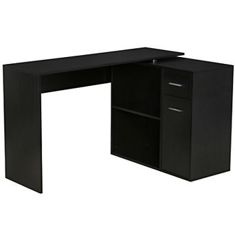 Spacious Office Computer Desk - Durable and Functional Workstation for Home Office