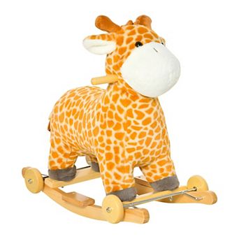 Baby Rocking Horse For Children-Yellow