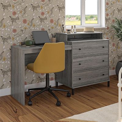 Novogratz Kalissa Dresser & Desk Combo