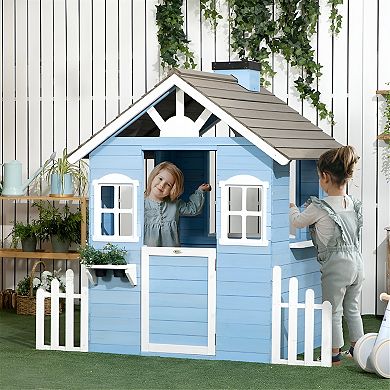 Spacious Kids' Playhouse with Fun Interactive Features