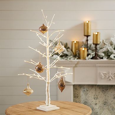 Twig Tree 78 Led Lights 36"h Paper Ul Plug Included
