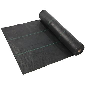 4x100ft Black Weeding Cloth - Foldable Polyethylene Weed Barrier Fabric for Garden