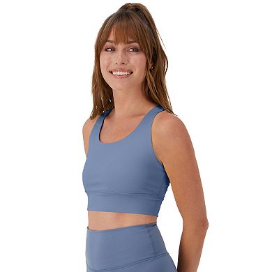 Women's Hanes Moves Racerback Crop Bralette SP121