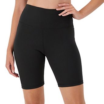 Women's Hanes Moves™ High-Waisted 7.25 in Bike Shorts with Internal Pocket