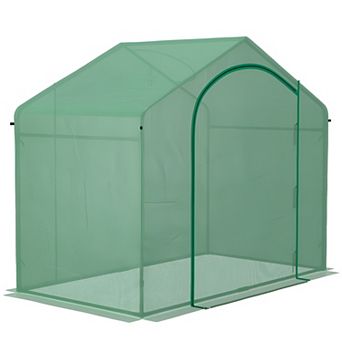 Mini Walk-in Greenhouse - Protective Cover for Garden Plants