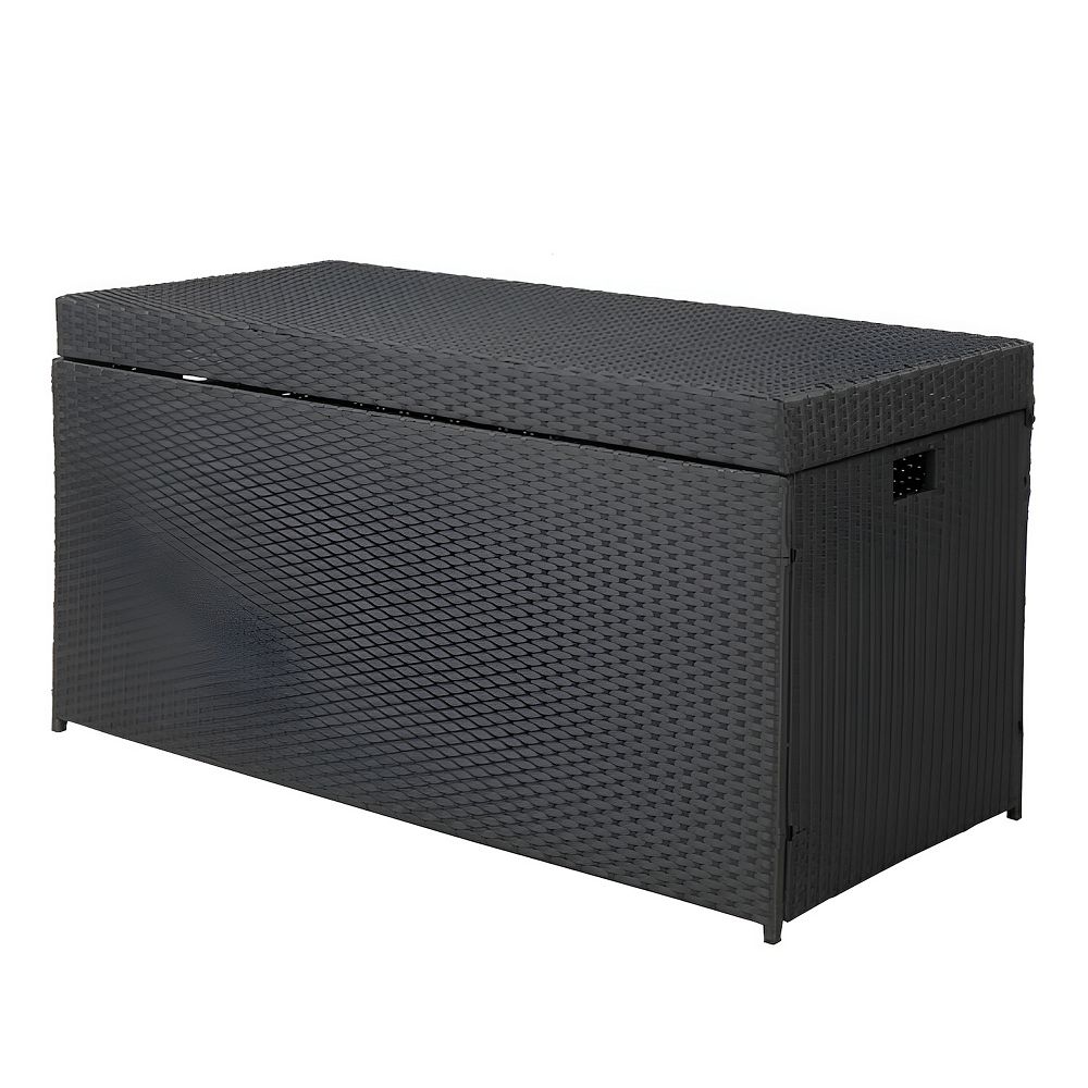 Simple and practical outdoor deck box storage