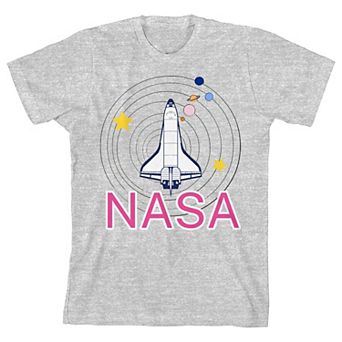 Girls 7-16 NASA Spaceship Graphic Tee