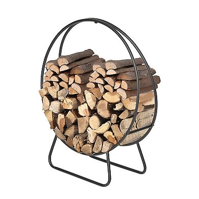 Arrow Style Single Layer Fireplace Firewood Stand