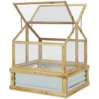 Flower Bed Greenhouse - Compact and Durable Greenhouse for Gardening and Plant Protection