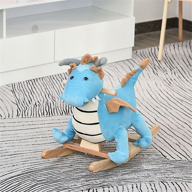 Safe and Fun Baby Rocking Horse for 18-36 Months - Soft Plush Material