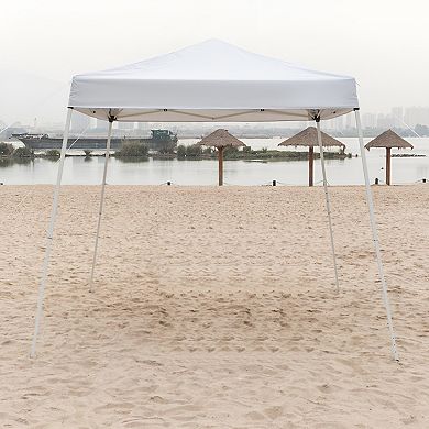 2.5 x 2.5m Portable Home Use Waterproof Folding Tent White