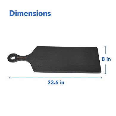 Extra Long Acacia Wood Cutting Board With Round Handle