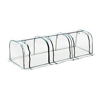 Tunnel Greenhouse with Steel Frame and Lightweight PVC Cover