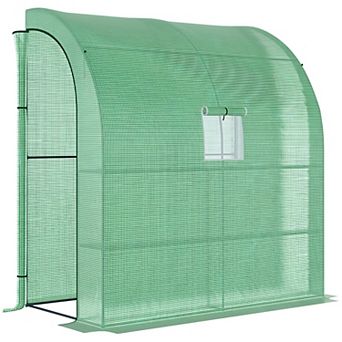 Water-resistant, Powder-coated steel frame Walk-in Mini Greenhouse