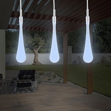 Pure Garden Outdoor Solar String Lights 2-Pack