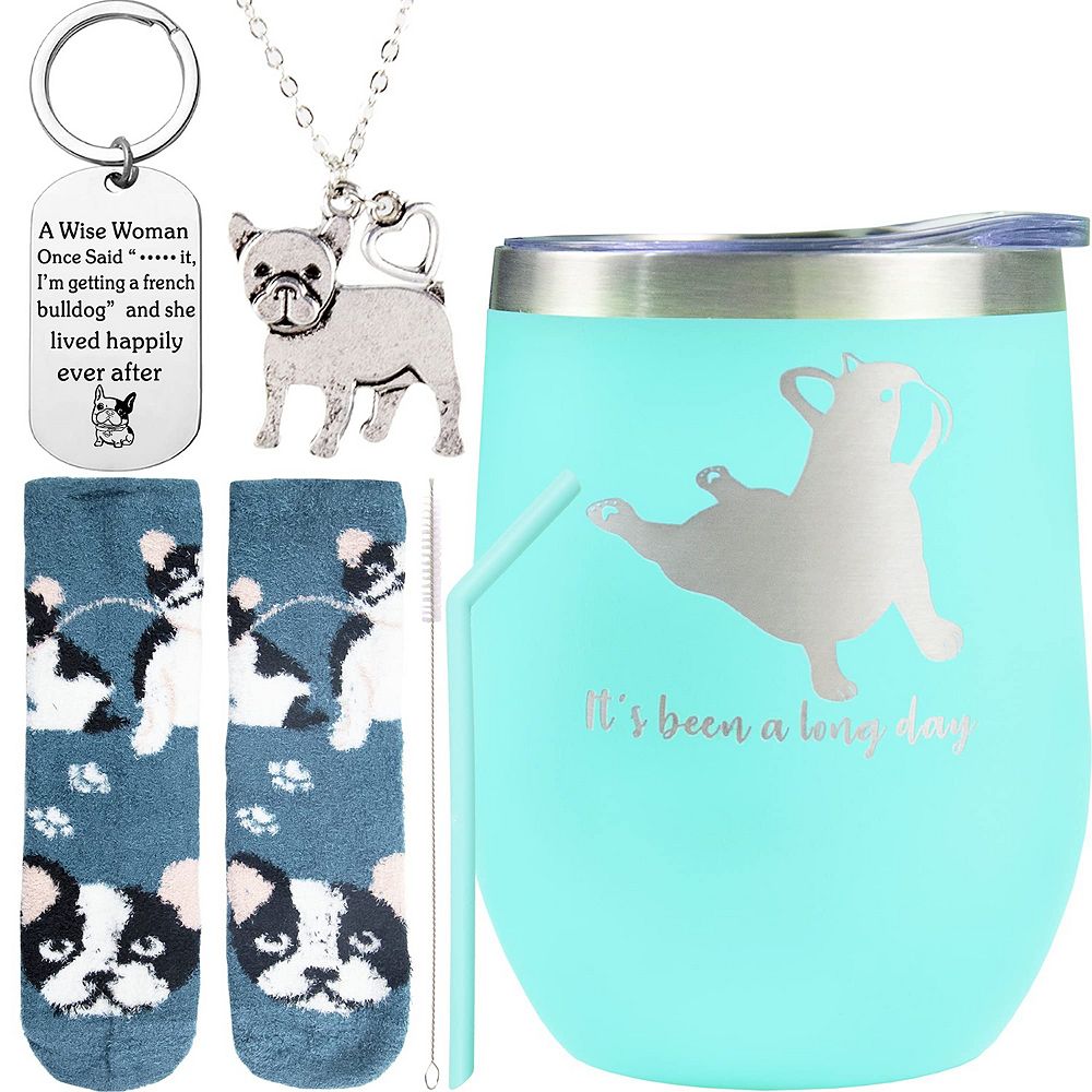 Steel Tumbler Gifts For Frenchie Lovers Cute French Bulldog Outfits