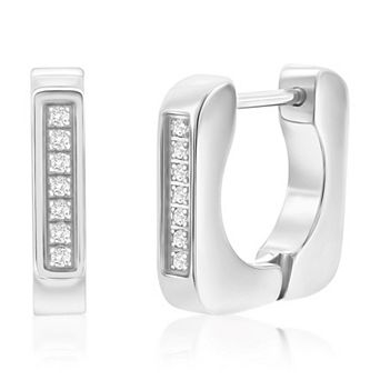 Metallo Huggie Hoop Earrings