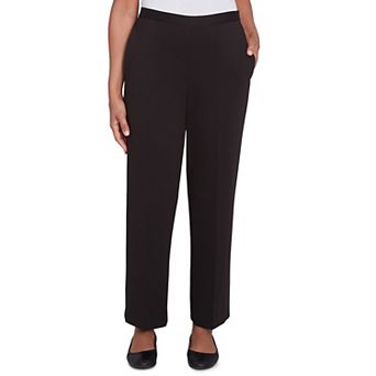 Women's Alfred Dunner Comfort Waist Short Mid-Rise Pants