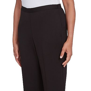 Women's Alfred Dunner Comfort Waist Short Mid-Rise Pants