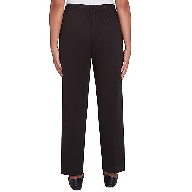 Women's Alfred Dunner Comfort Waist Short Mid-Rise Pants