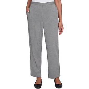 Women's Alfred Dunner Chic Comfort Waist Medium Mid-Rise Pants
