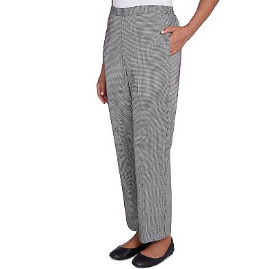 Women's Alfred Dunner Chic Comfort Waist Medium Mid-Rise Pants