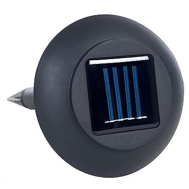 Pure Garden Solar Powered Outdoor Lights LED Stake Spotlight Fixture Set of 8