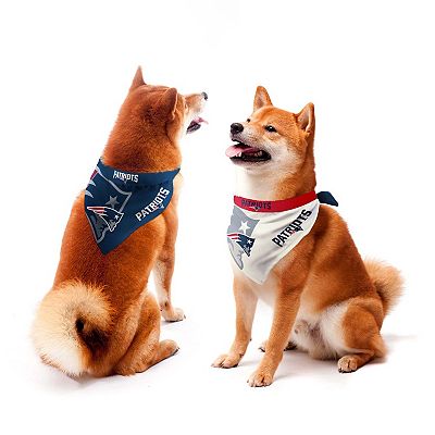 NFL New England Patriots Home Away Pet Bandana