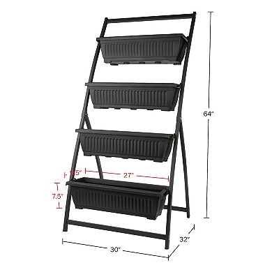 Pure Garden 4 Tier Vertical Planter