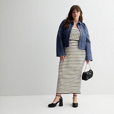 Juniors' Plus Size SO Foldover Tube Maxi Dress