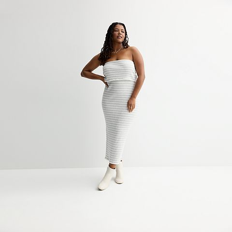 Женские платья Plus Size SO Juniors' Plus Size SO® Foldover Tube Maxi Dress