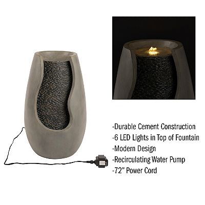 Recirculating Waterfall Fountain