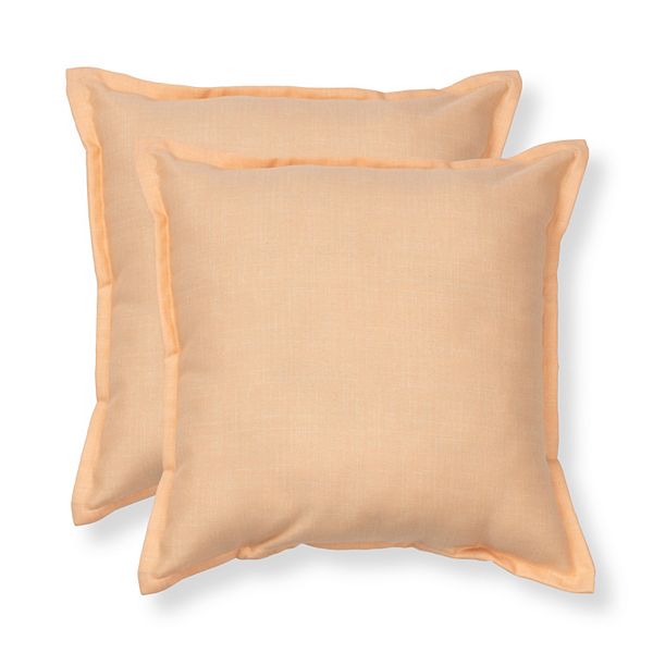 Sonoma Goods For Life® 2-pk. Indoor / Outdoor Throw Pillow - Coral